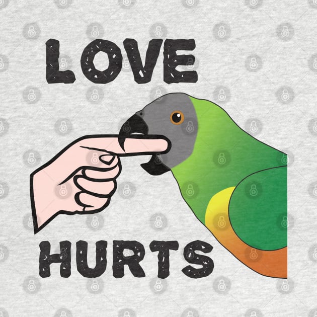 Love Hurts - Senegal Parrot by Einstein Parrot